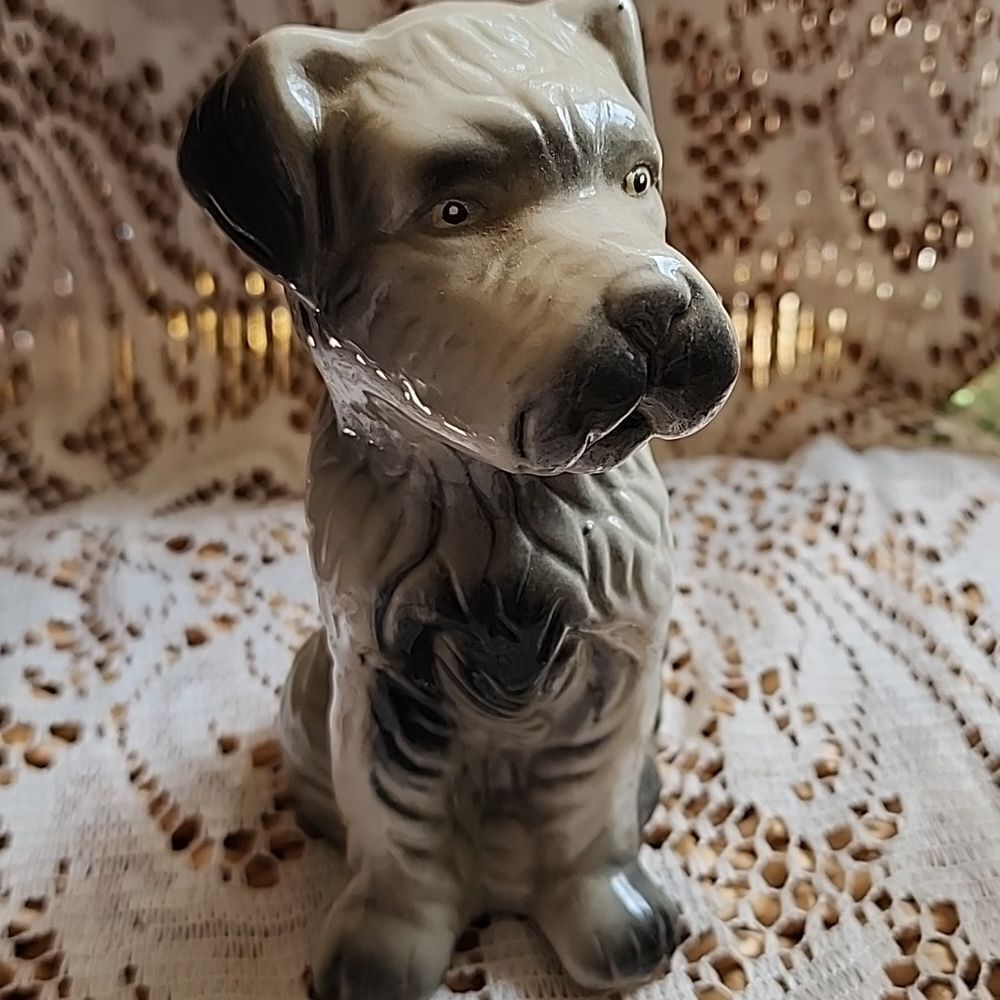 Vintage Terrier Dog Figurine